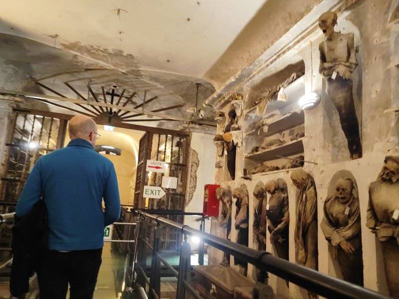 Katakumby Kapucynów w Palermo na Sycylii